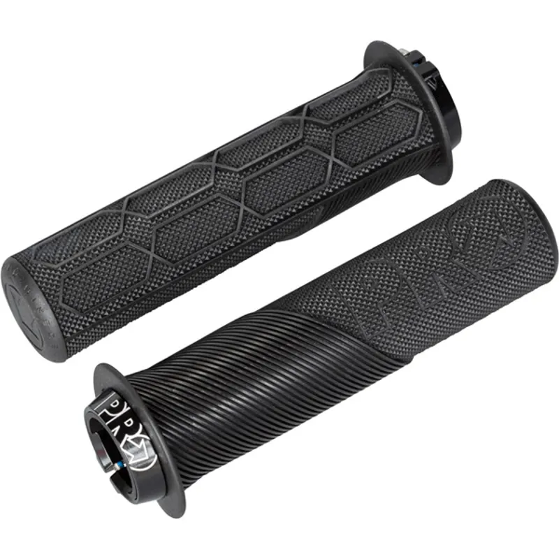 Pro Trail Lock On Grips With Flange - 32mm - Black 2 Pro Trail Lock On Grips With Flange - 32mm - Black - Image 2
